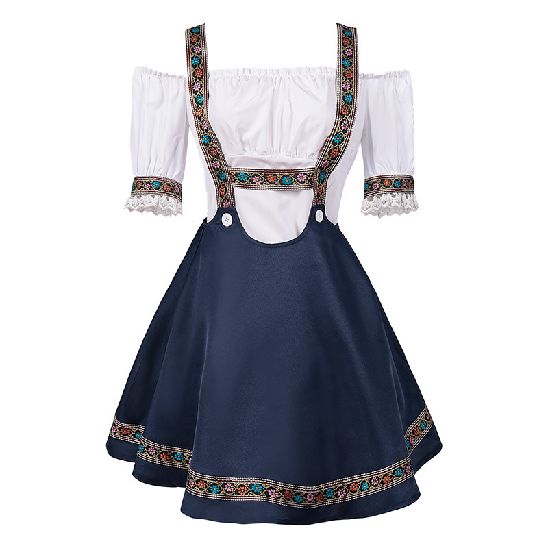 Wiesn-Maiden-Kleid – Farbkontrast-Dirndl-Set, DAMEN