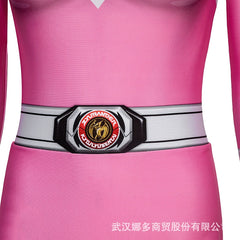 Ptera Ranger Power Rangers Anzug Cosplay Kostuem Damen Rosa