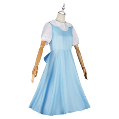 Akane Tendo Ranma Blaues Alltagskleid Cosplay Kostuem Damen