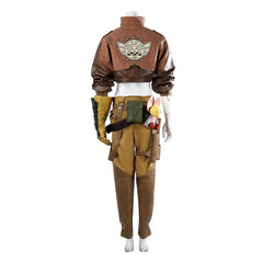 Gemma Monster Hunter Wilds Outfit Cosplay Kostuem Damen Braun Khaki