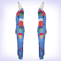Chucky Season 2 Chucky Latzhose-Kostuem Cosplay Kostuem Damen