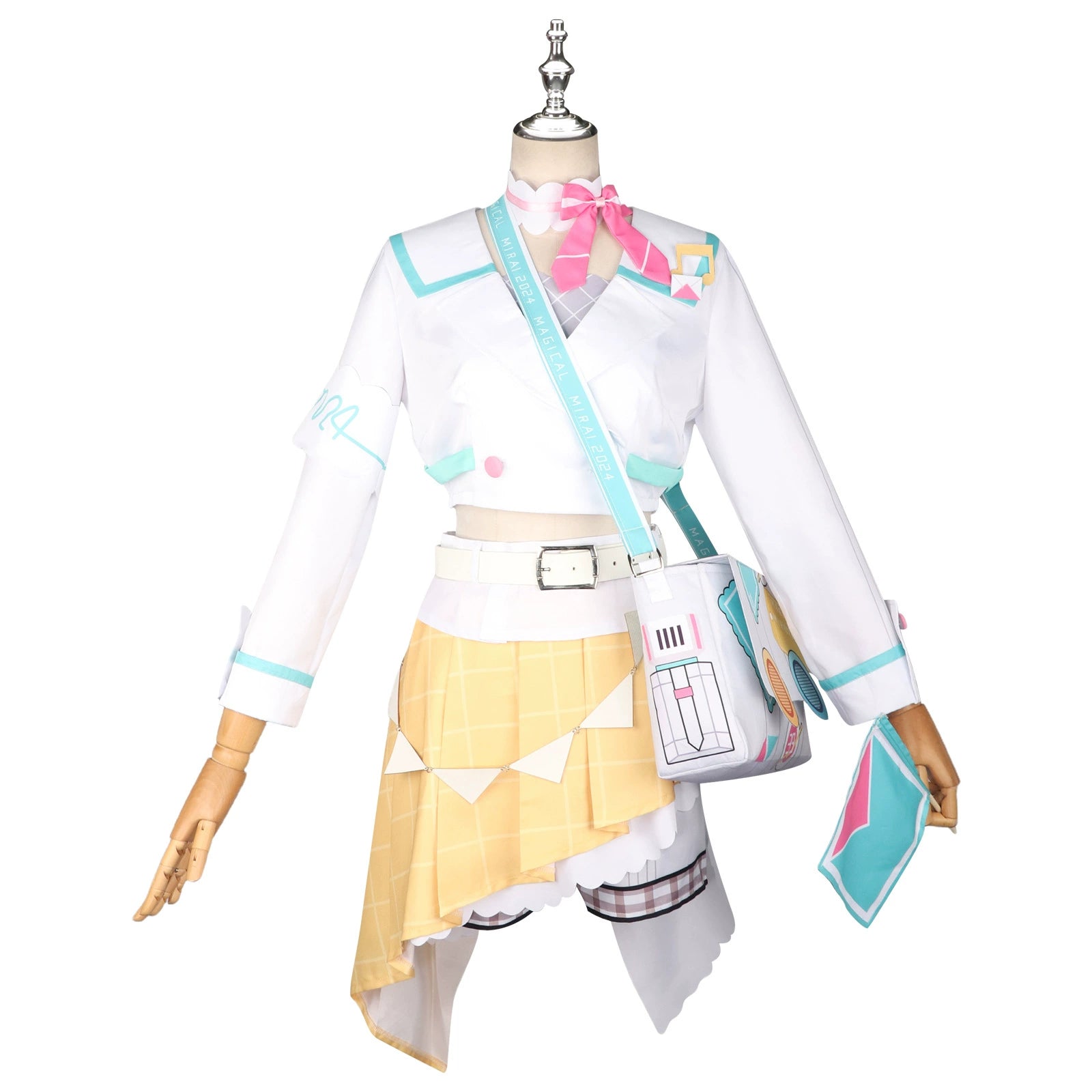 Magical Mirai 2024 Vocaloid Buehnenkostuem Set Cosplay Kostuem Damen