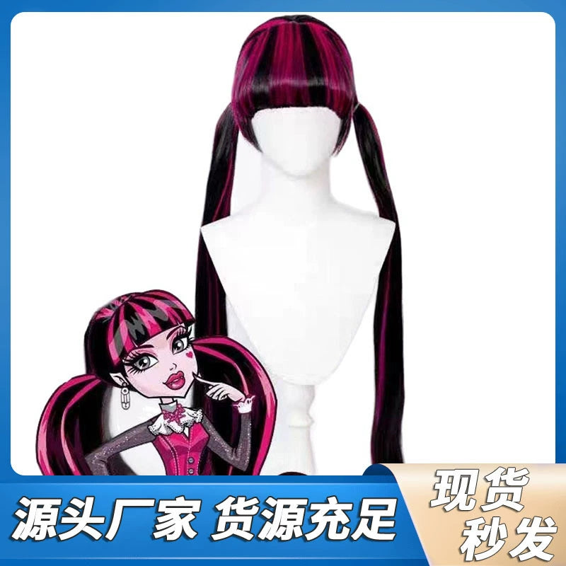 Draculaura Cosplay Peruecke Damen