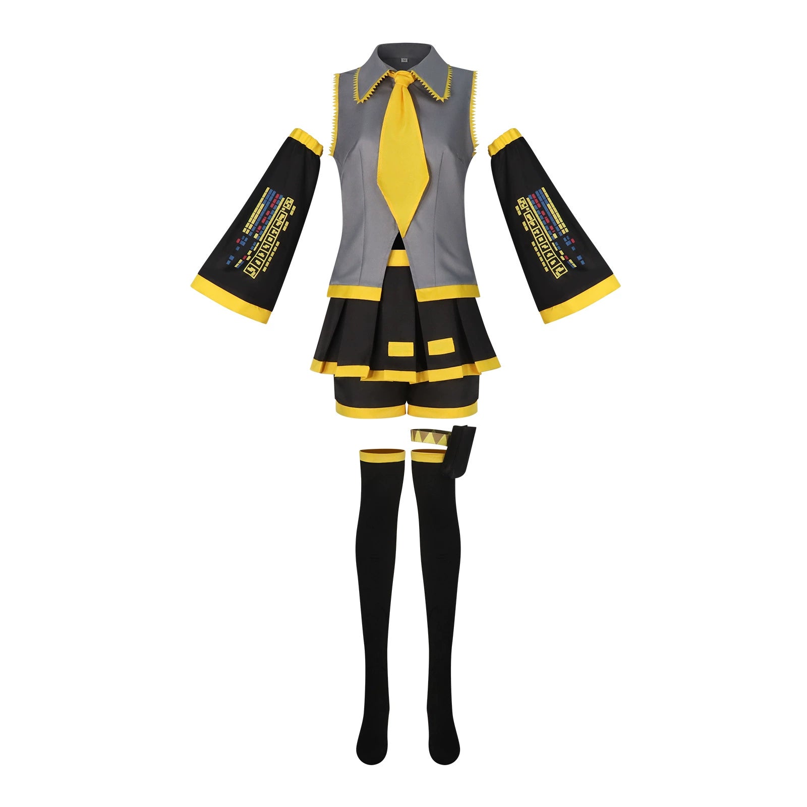Yuuki Death Game Maid Outfit Cosplay Kostuem Damen