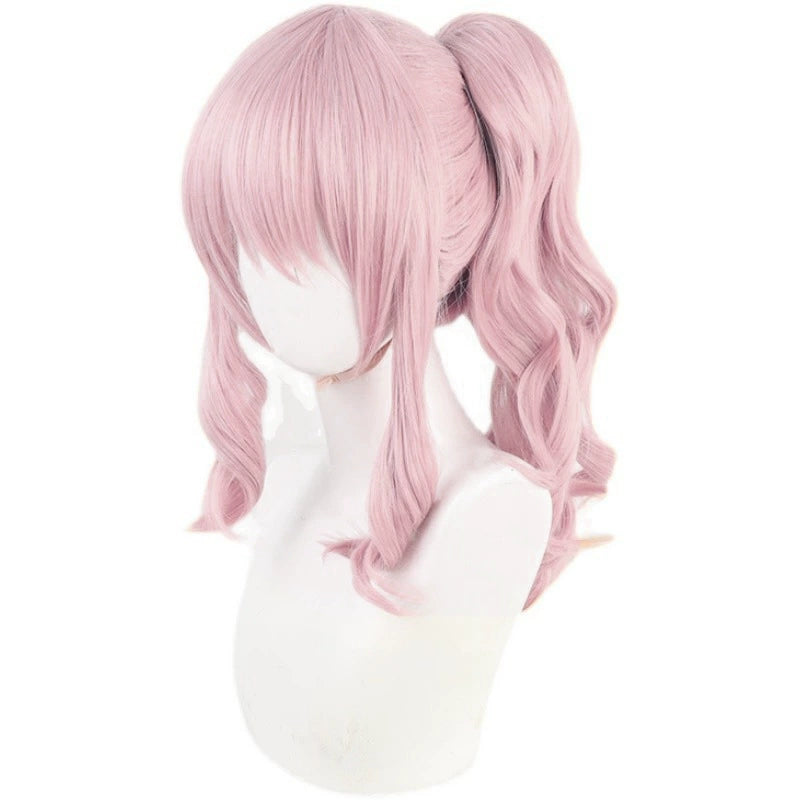 Akiyama Mizuki Project Sekai Bühnen-Kleid Cosplay Kostuem Damen Rosa Blau