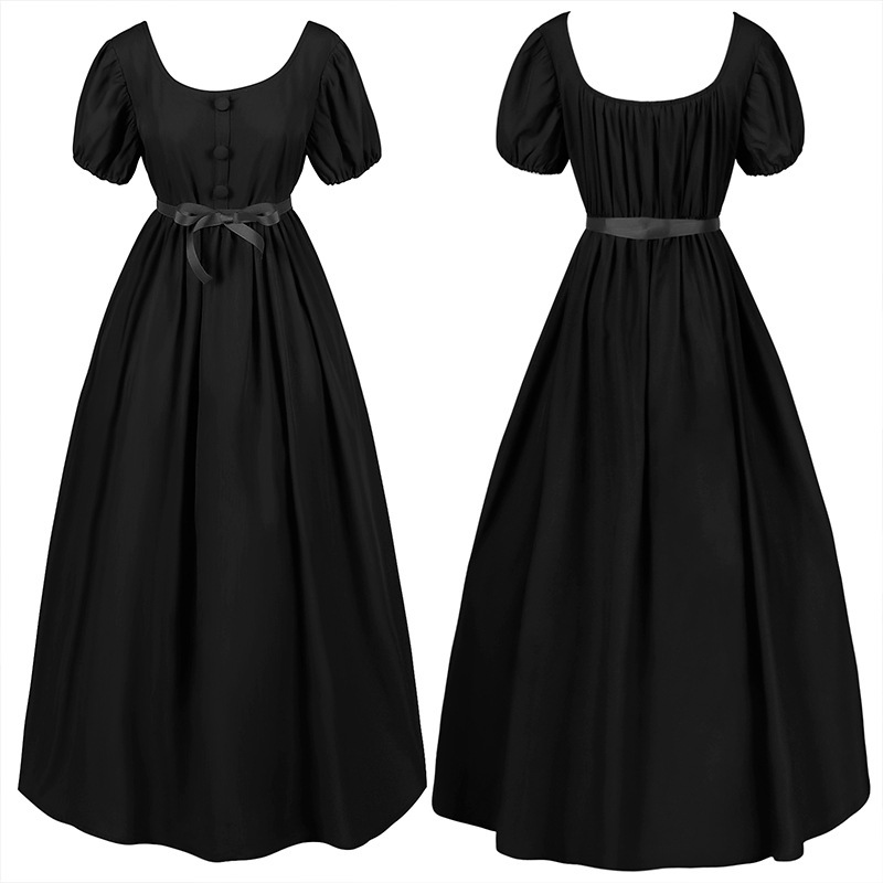 Regency Ballkleid – Empire-Taille Kleid im Bridgerton-Stil für Kostümfest, DAMEN