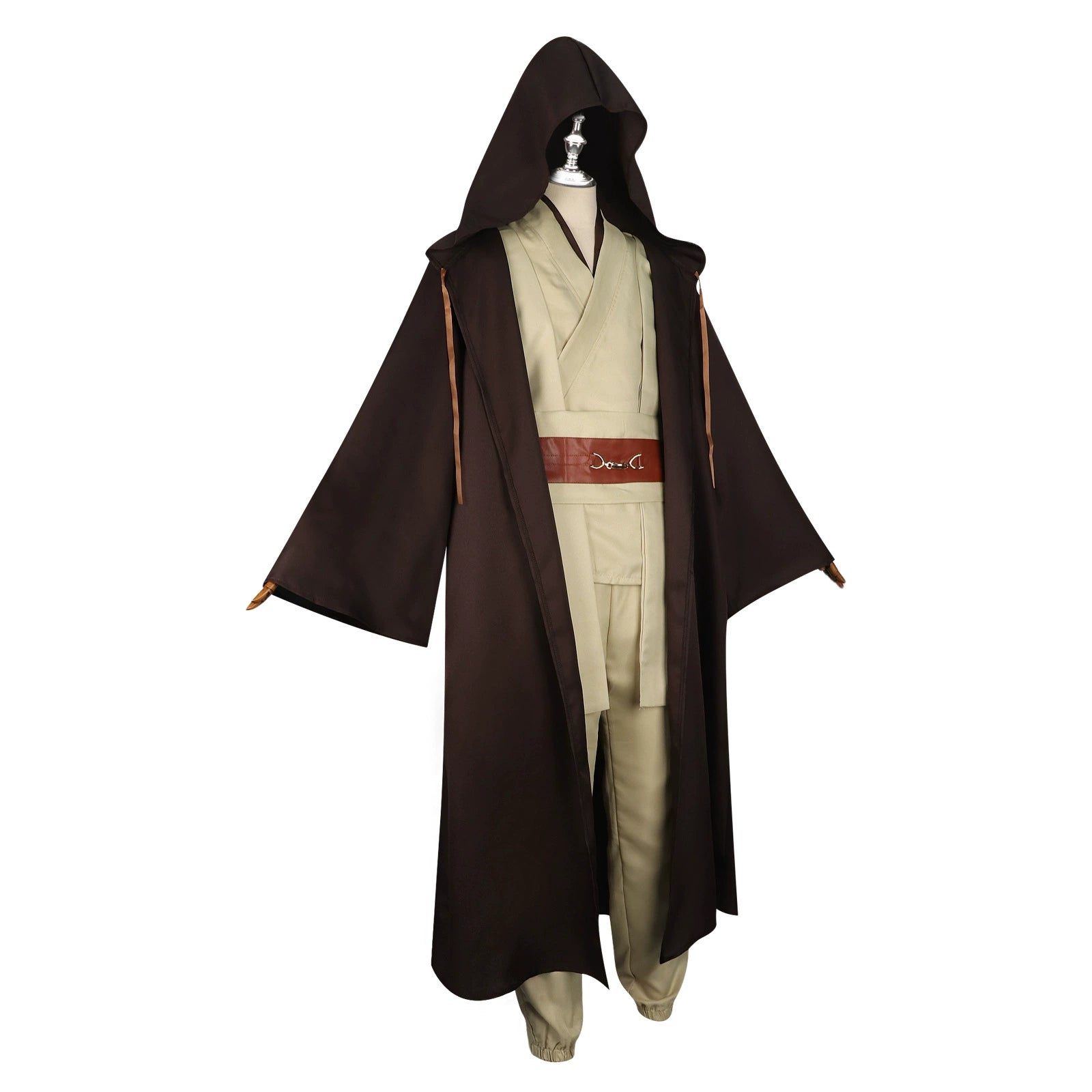 Obi-Wan Kenobi Star Wars Jedi-Meister Robe Cosplay Kostuem Damen