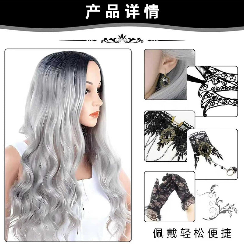 Lingqi5816 Cosplay Peruecke Damen