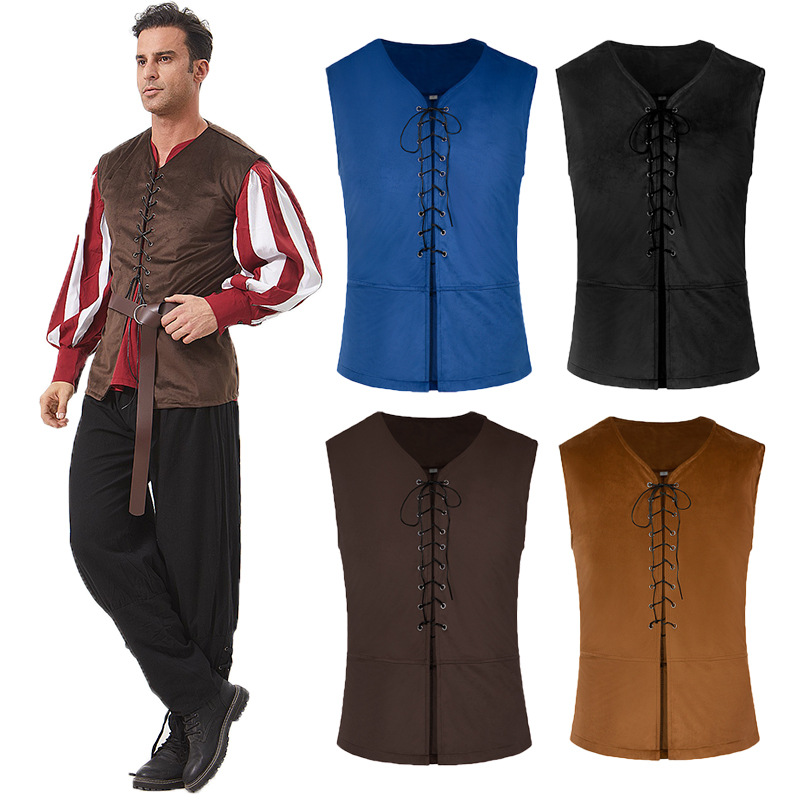 Colorblock-Hemd – Schnürkragen mit 15 Modellen, DAMEN