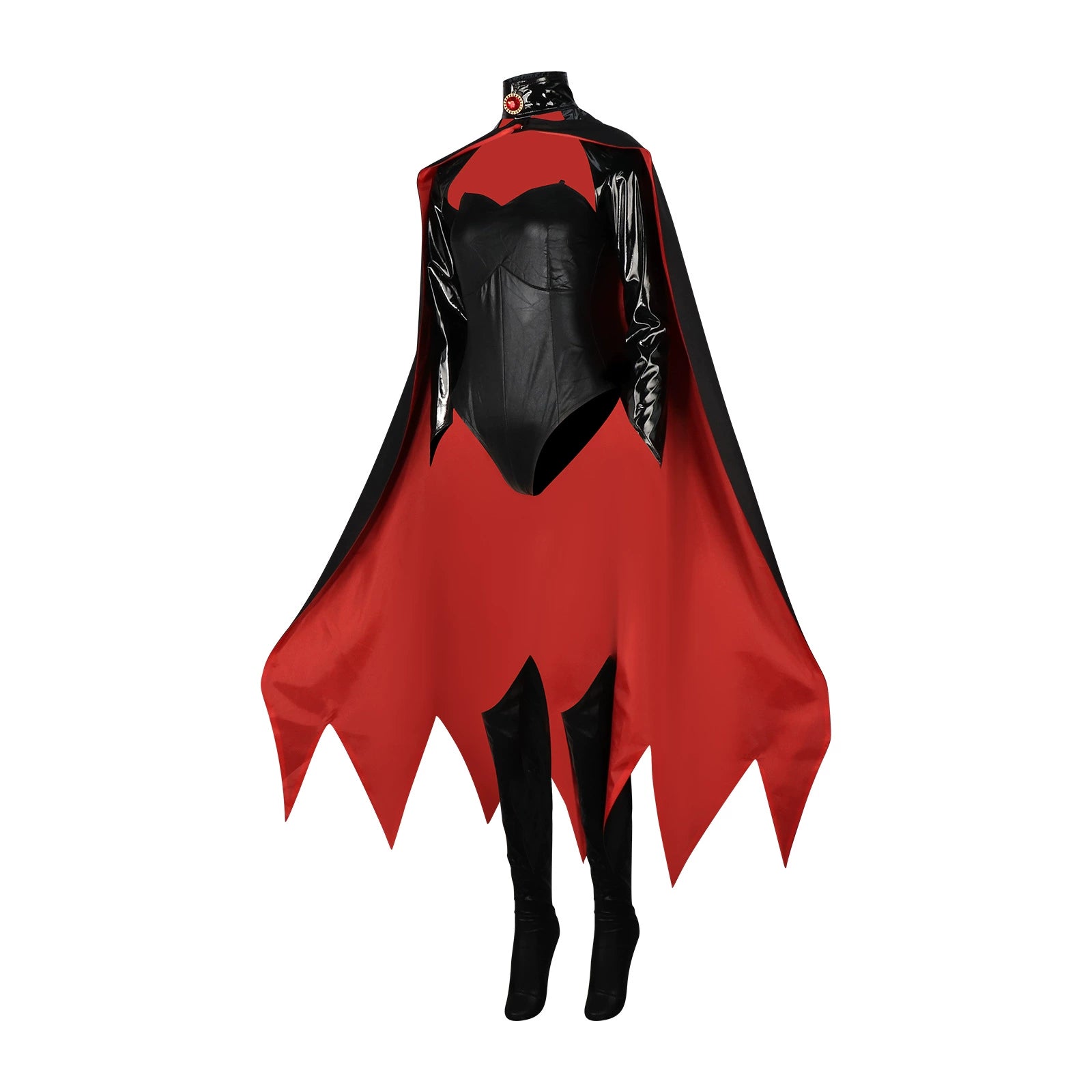 Madelyne Pryor X-Men Schwarzes Gothic-Kostuem Cosplay Kostuem Damen