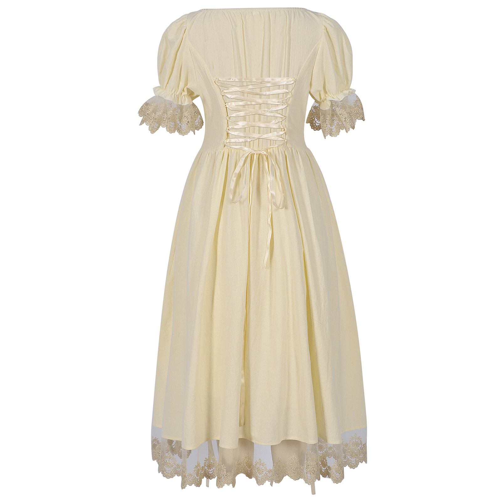 Steampunk-Kleid Plus – viktorianisches Gothic-Kleid, DAMEN