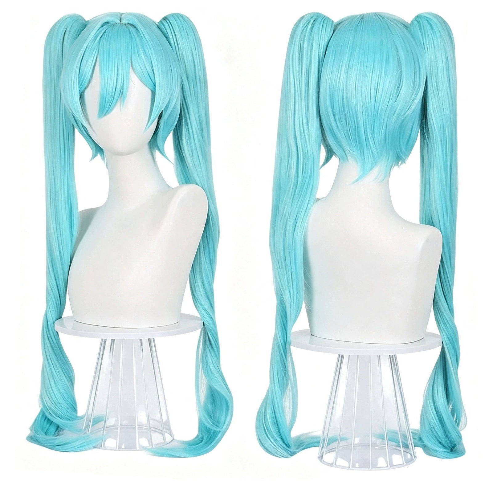 Kasane Teto Vocaloid Maid-Kleid Cosplay Kostuem Damen Blau Weiß