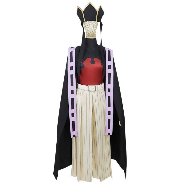 Tanjiro Kamado Demon Slayer Team-Set Cosplay Kostuem Damen Mehrfarbig