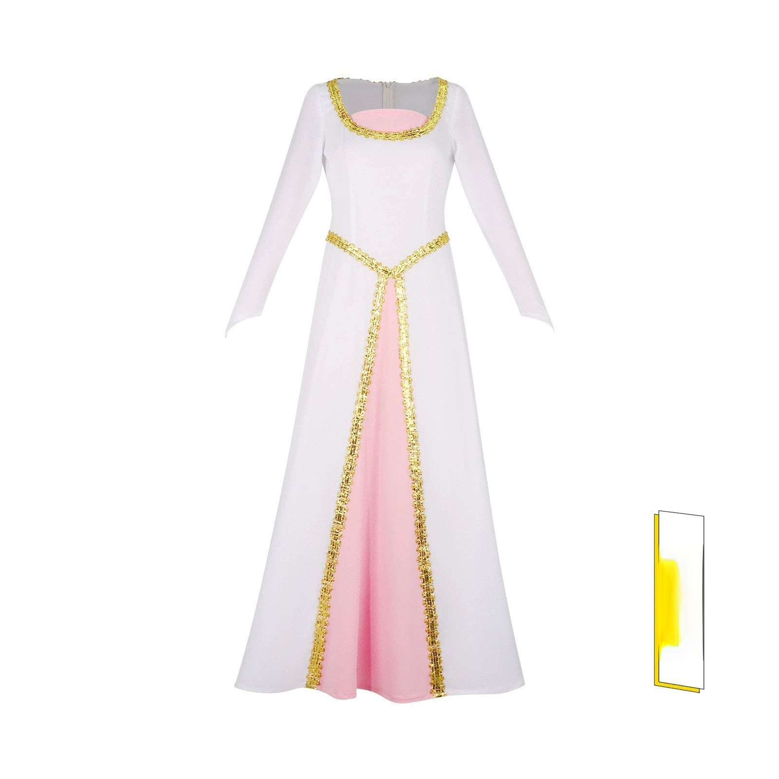 Prinzessin Fiona Shrek Weisses Prinzessinnenkleid Cosplay Kostuem Damen