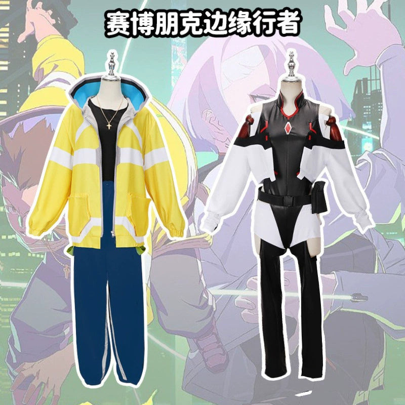 David Cyberpunk Edgerunners Runner Outfit Cosplay Kostuem Damen