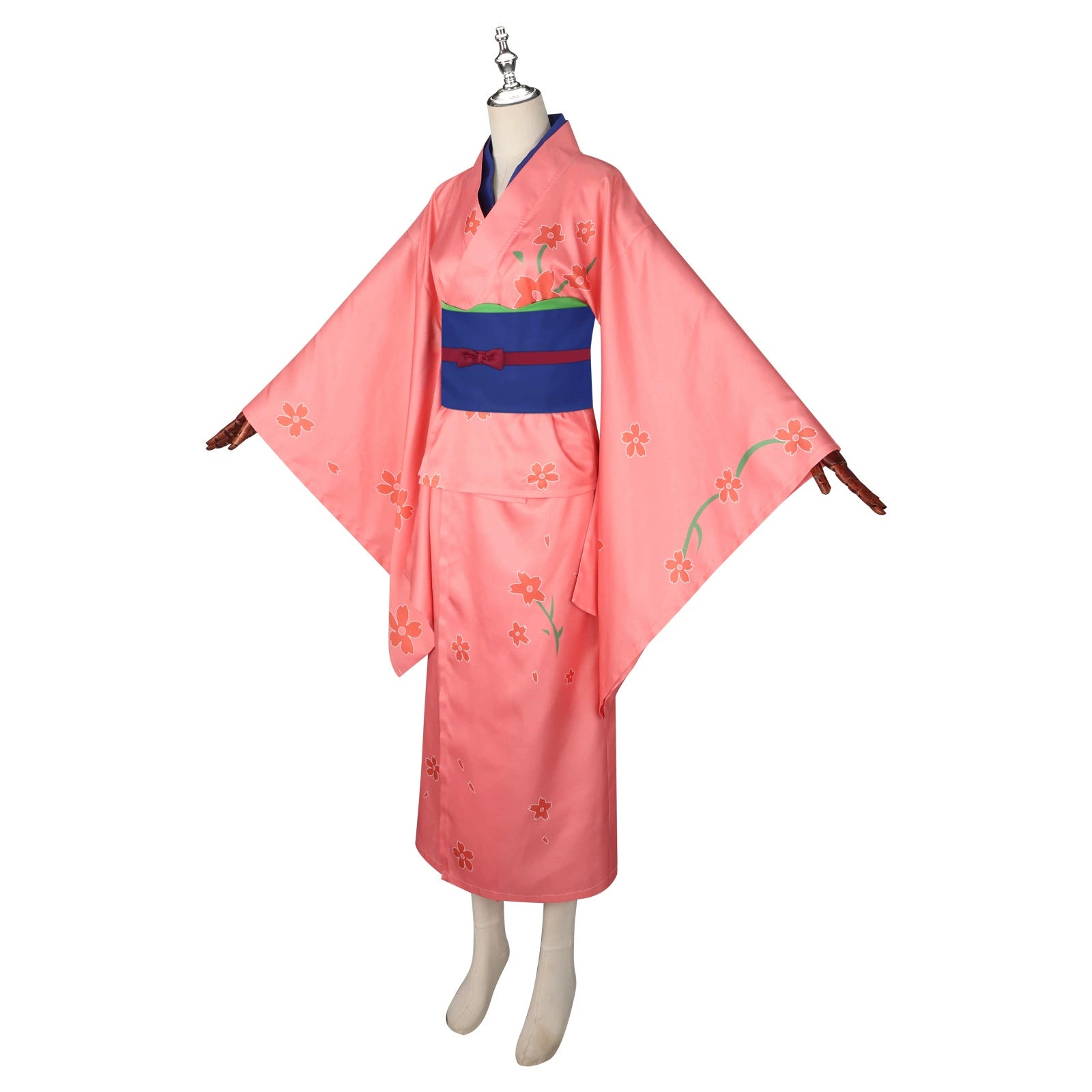 Shimura Tae Gintama Pinkes Yukata Set Cosplay Kostuem Damen