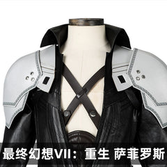 Sephiroth Final Fantasy VII Mantel-Kostuem Cosplay Damen Schwarz