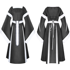 Irisches Renaissance-Kleid – Mittelalterkleid mit Taillengürtel, DAMEN