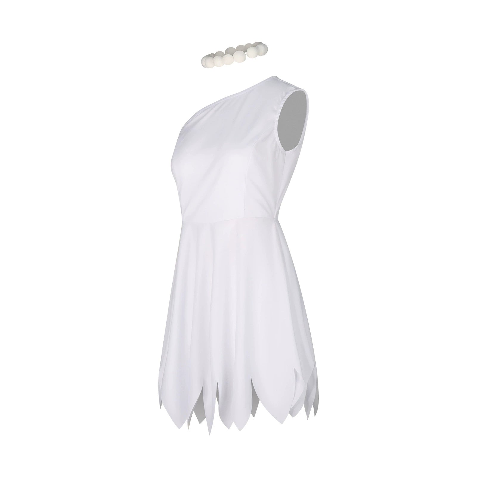 Cave Woman Halloween & Mittelalter Wildes Fellkleid Cosplay Kostuem Damen