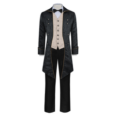 Fliegen-Frack Set – Weihnachtskursid mit Smoking-Jacke oder Hose einzeln, HERREN