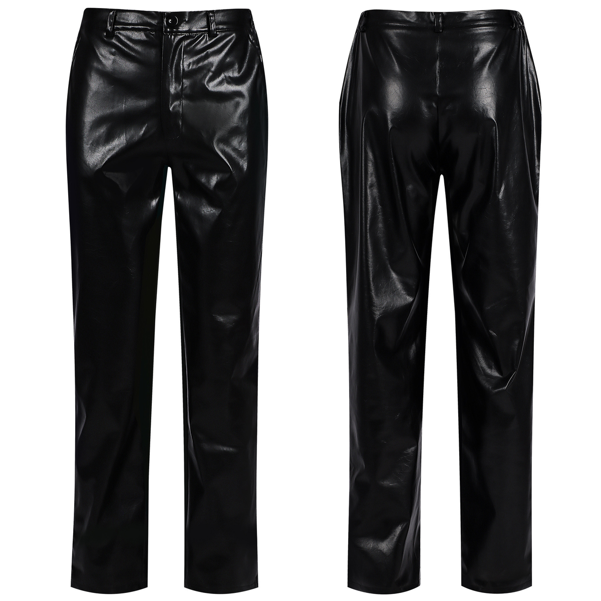 Steampunk-Lederhose – Retro-Rockhose, HERREN