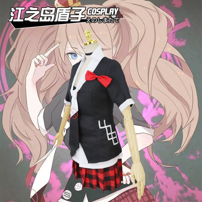 Junko Enoshima Danganronpa Winteruniform Set Cosplay Kostuem Damen