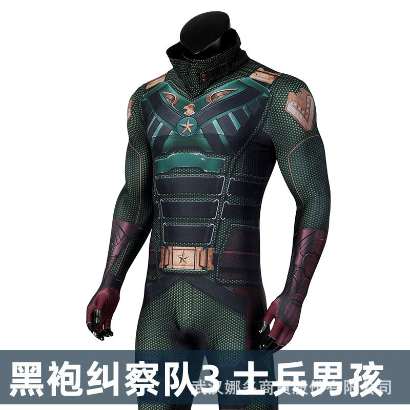 Soldier Boy The Boys Kampfanzug Cosplay Kostuem Damen Gruen