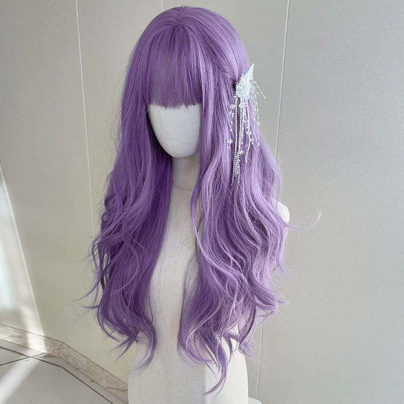 Wavy4 Cosplay Peruecke Damen