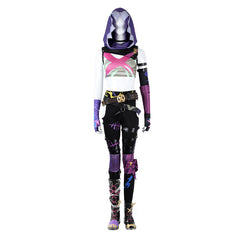 Jinx League of Legends Outfit Cosplay Kostuem Damen