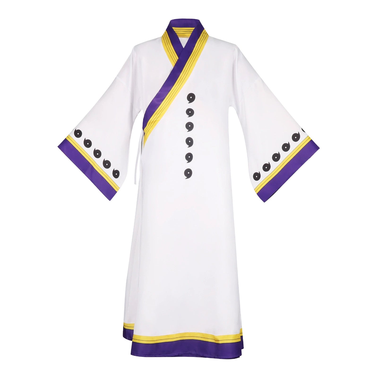 Kaguya Otsutsuki Naruto Weisses Kimono Gewand Cosplay Kostuem Damen