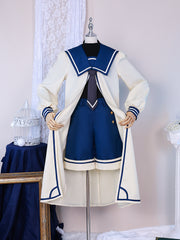 Black Butler Ciel Phantomhive Scalloped Clothes Costume Set