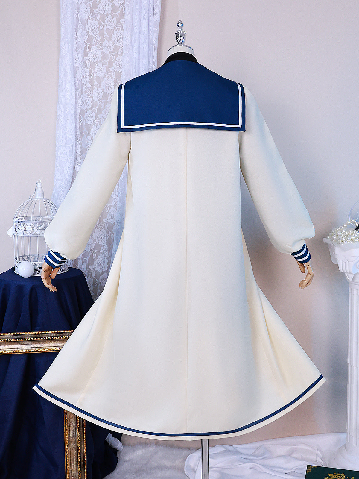 Black Butler Ciel Phantomhive Scalloped Clothes Costume Set