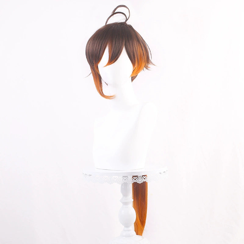Zhongli Cosplay Peruecke Damen