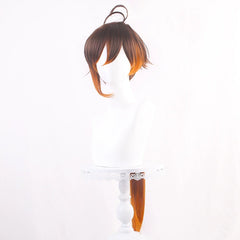 Zhongli Cosplay Peruecke Damen
