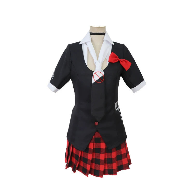 Junko Enoshima Danganronpa Winteruniform Set Cosplay Kostuem Damen