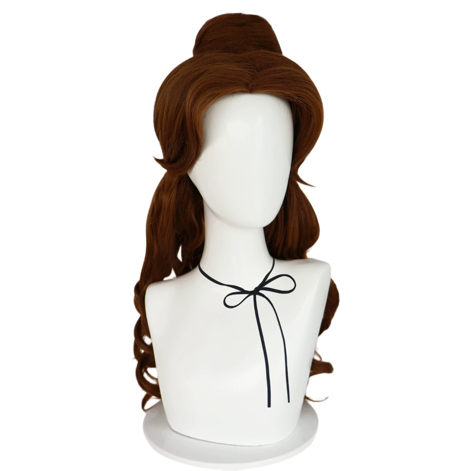 Belle Disney Gelues Ballkleid Cosplay Kostuem Damen