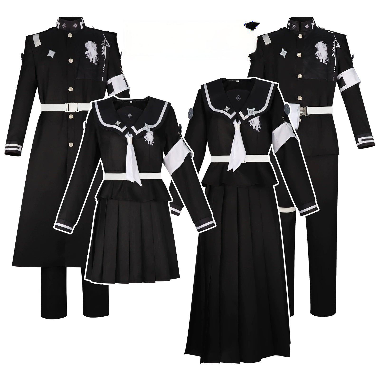 Doma Demon Slayer Upper Moon Two Cosplay Kostuem Damen