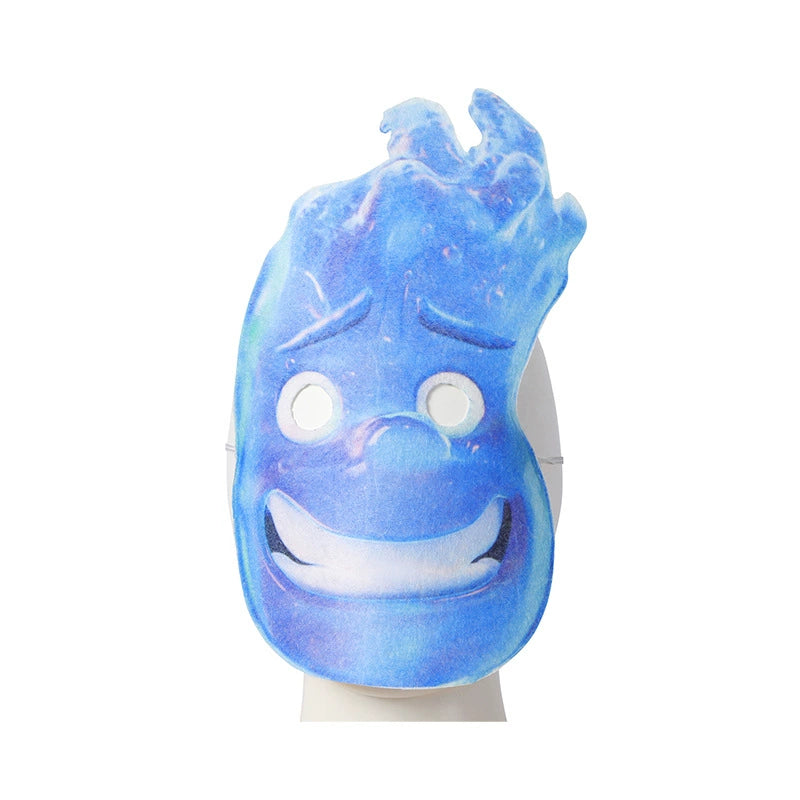 Ember Elemental Kleid Cosplay Kostuem Damen Violett Gelb