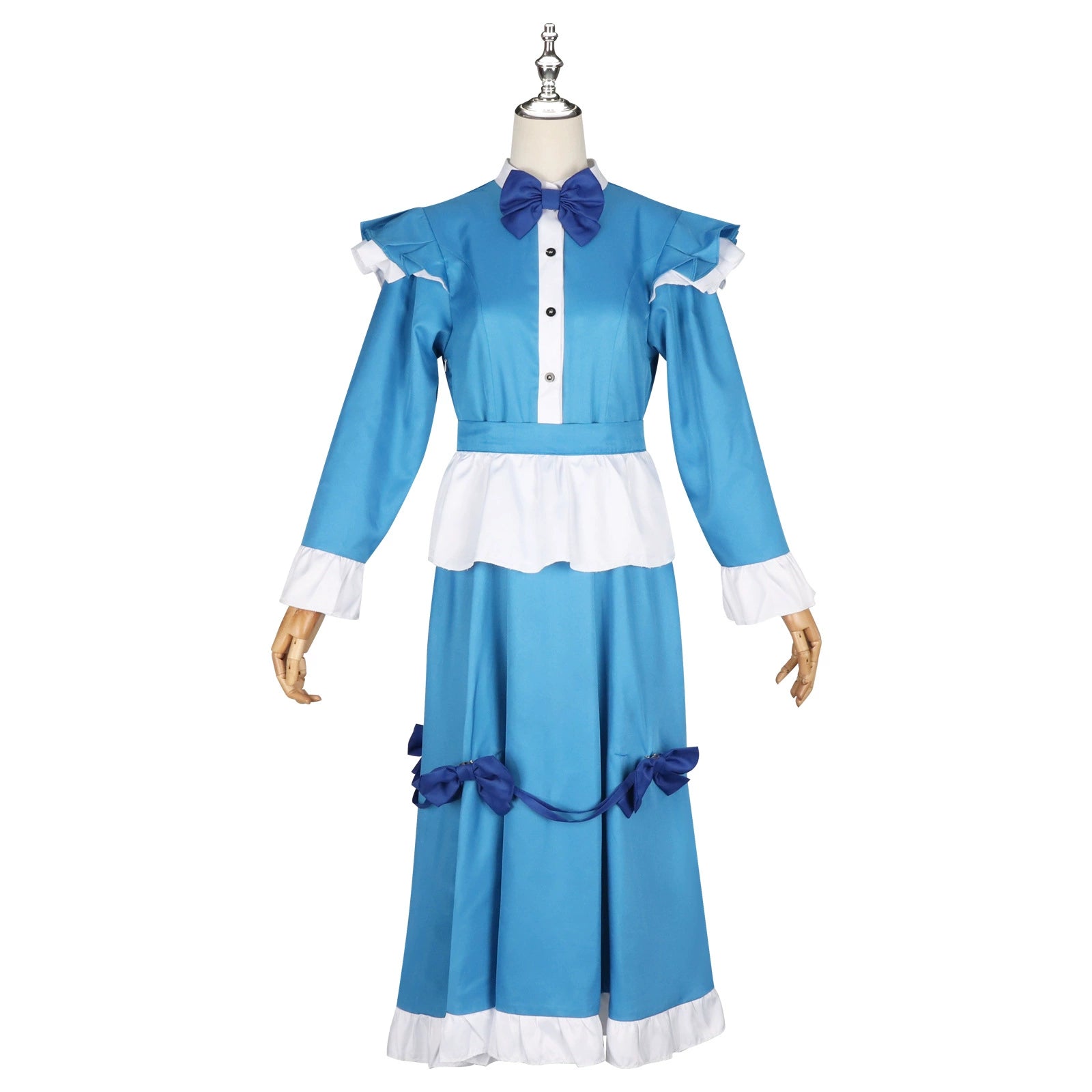 Rothaariges Maedchen Poppy Playtime Roter Puppen-Anzug Cosplay Kostuem Damen