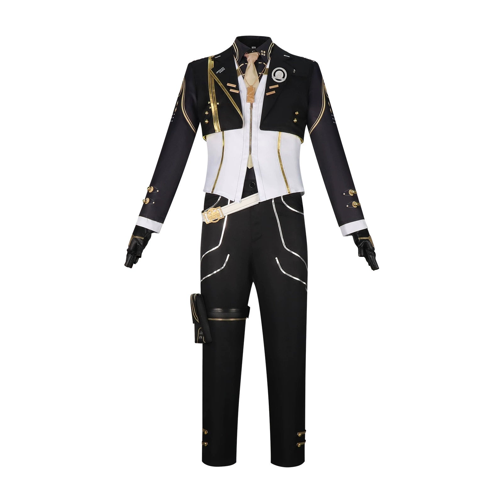Rover Wuthering Waves Kampfanzug Cosplay Kostuem Damen Schwarz