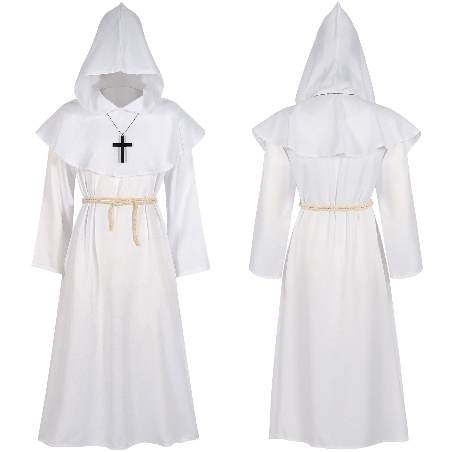 Sensenmann-Umhang BASIC – günstiges Halloween-Cape, Einheitsgröße