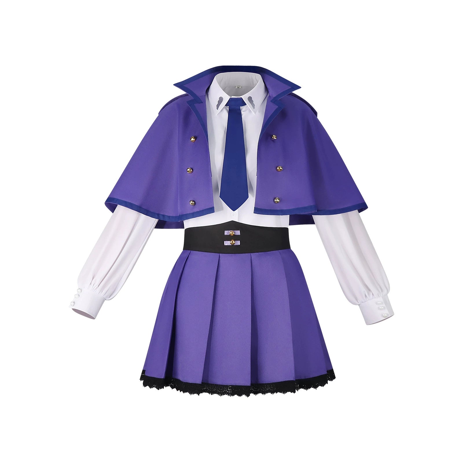 Miku Purple Cape Vocaloid Lila Umhang-Outfit Cosplay Kostuem Damen