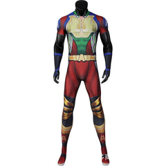A-Train The Boys Jumpsuit Cosplay Kostuem Damen Rot Blau