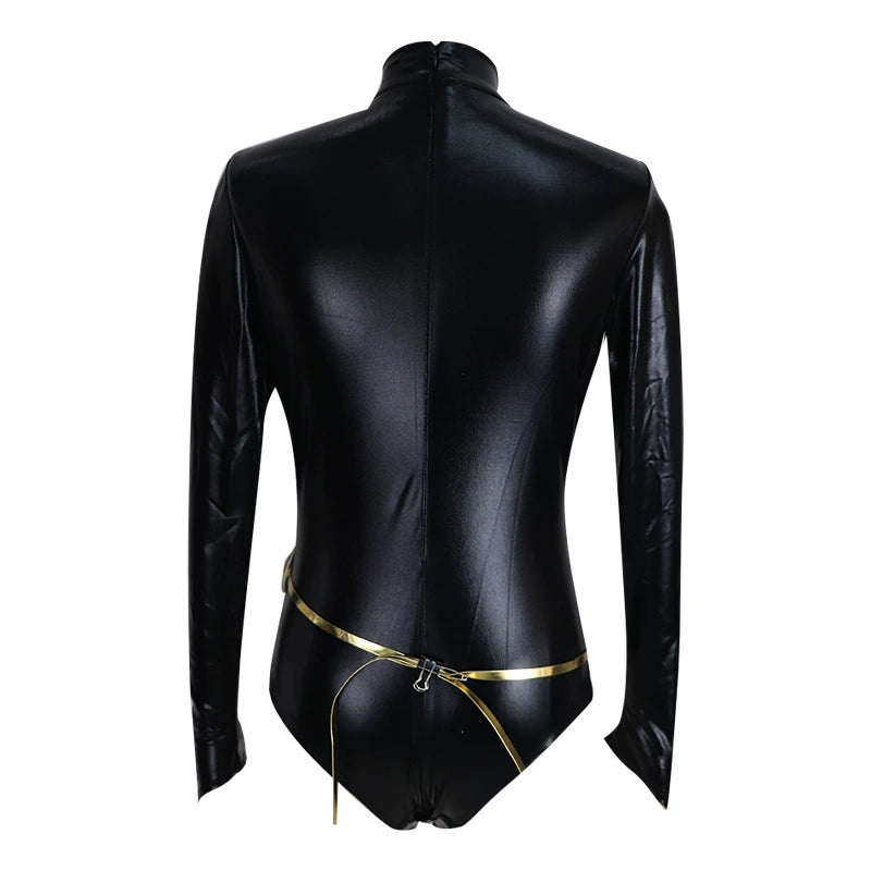 Raven DC Dunkles Kostuem-Set Cosplay Kostuem Damen