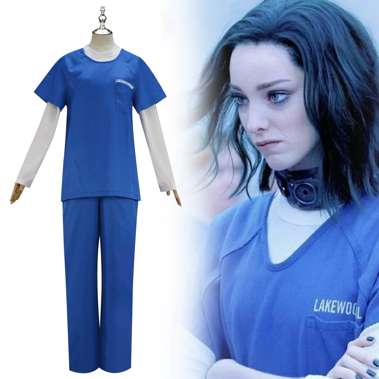Lorna Dane X-Men Gruener Anzug-Set Cosplay Kostuem Damen