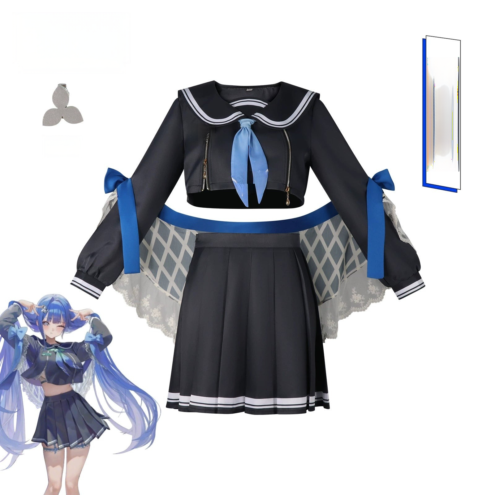 Arcana NIKKE JK Uniform Cosplay Kostuem Damen