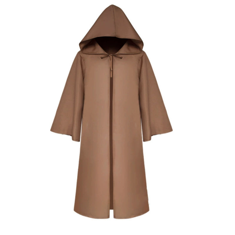 Jedi Knight Star Wars Kutte mit Kapuze Cosplay Kostuem Damen