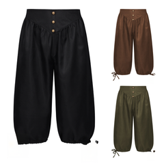 Piraten-Pluderhose – Schnürbundhose in 3 Farben, HERREN