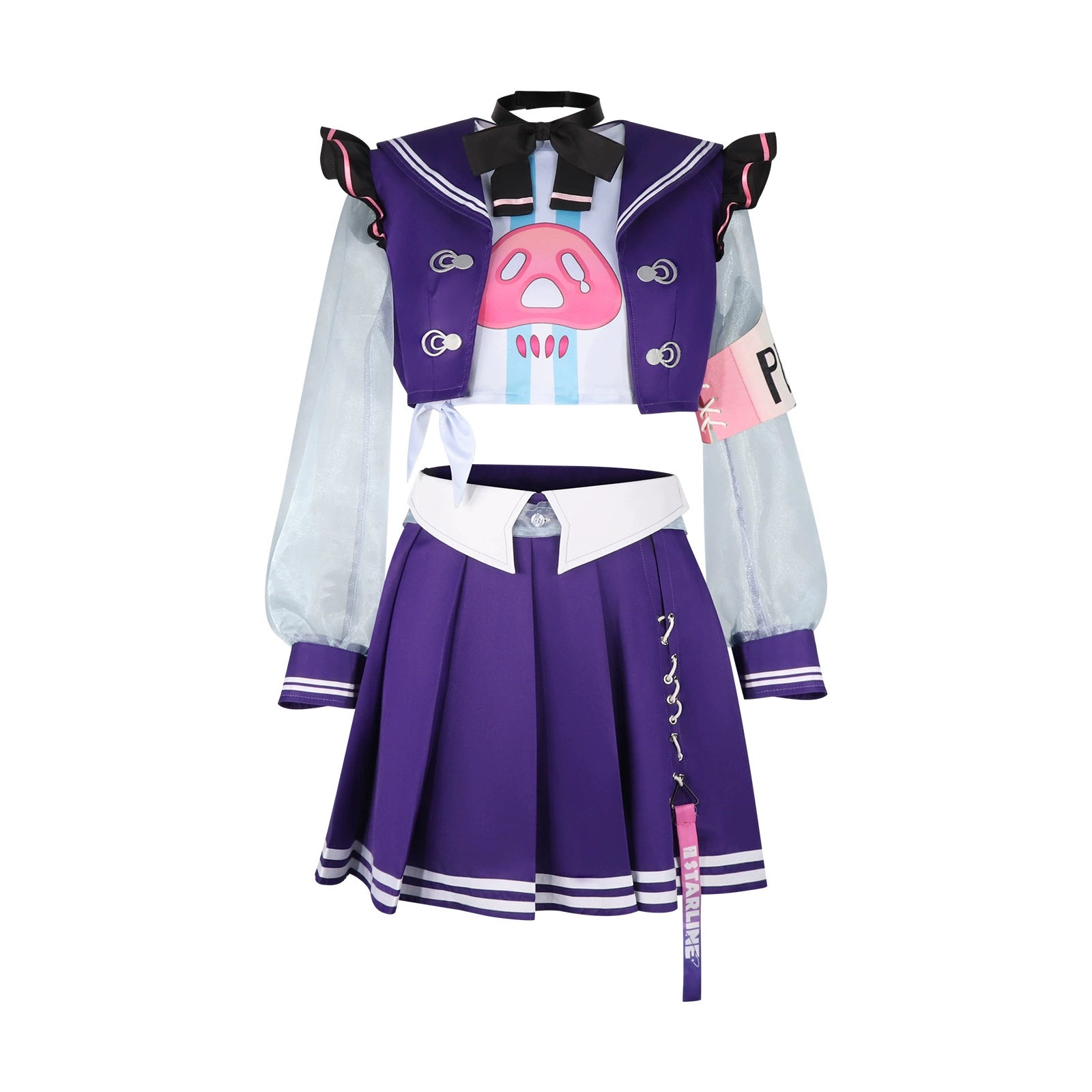 Haiyue Anthem Cosplay Set mit Zubehör Cosplay Kostuem Damen