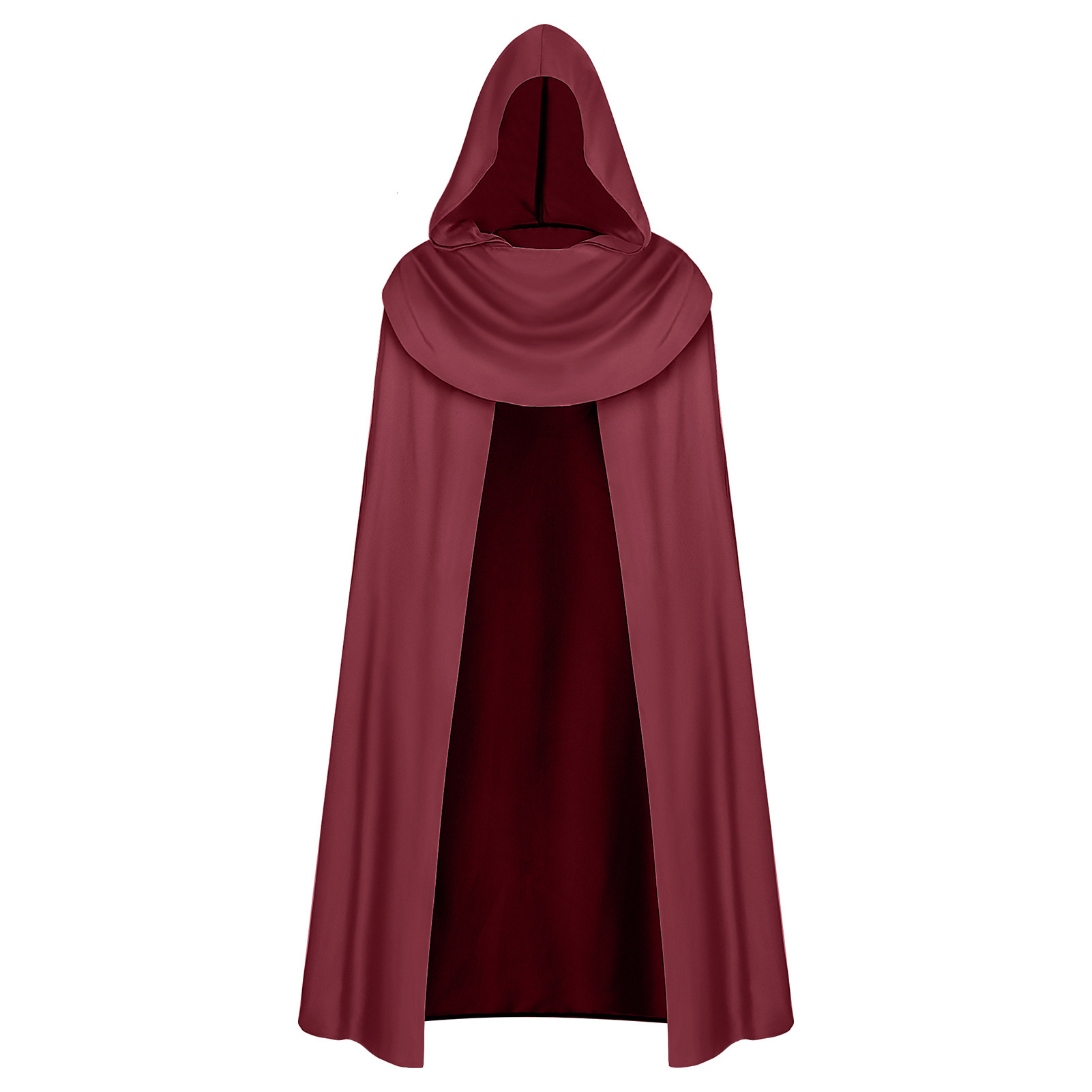 Renaissance-Kapuzenumhang – Cape in 4 Farben für Fest & Bühne, UNISEX
